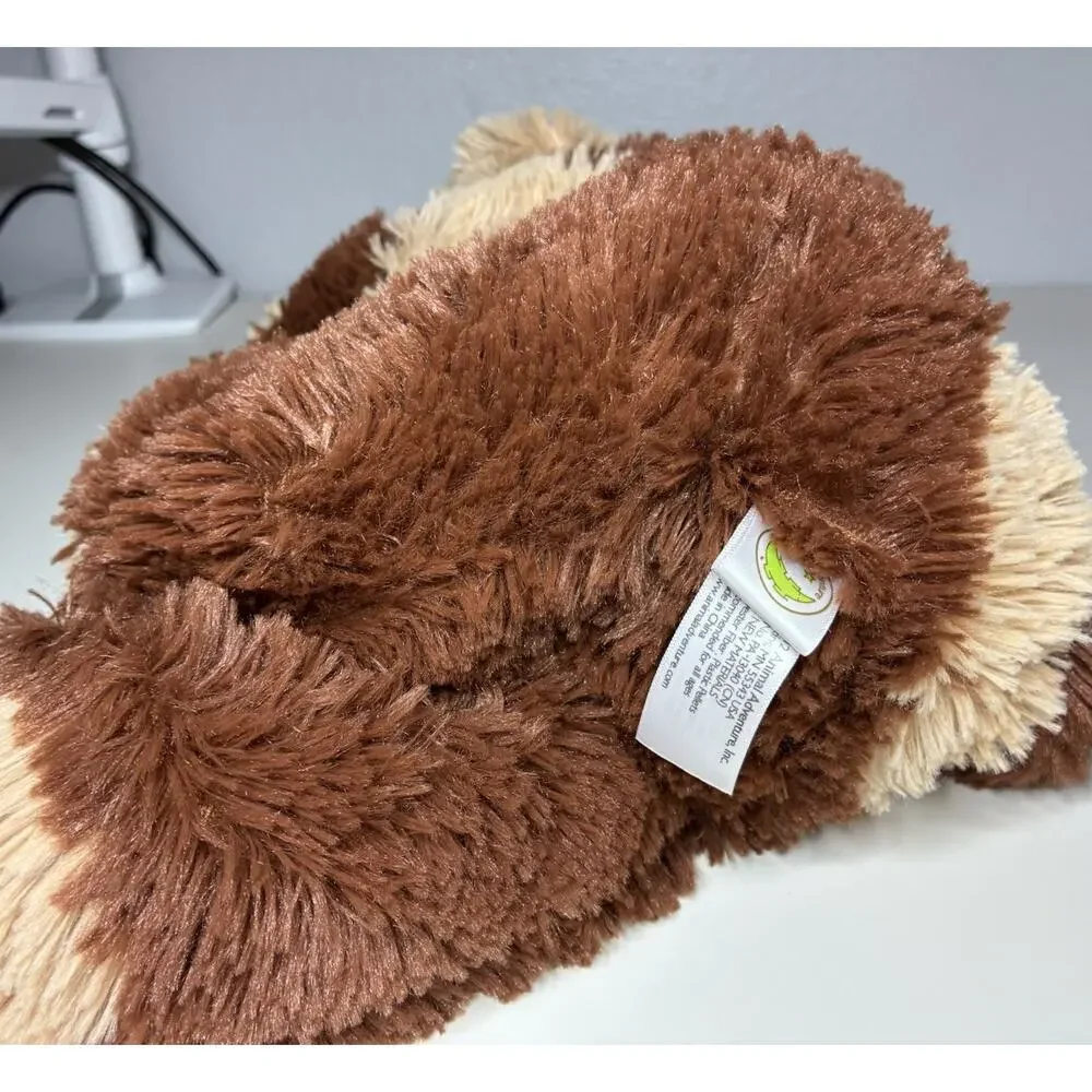 Animal Adventure Brown Dog Plush 18” Shaggy Valentines Bow Circo Target With Tag